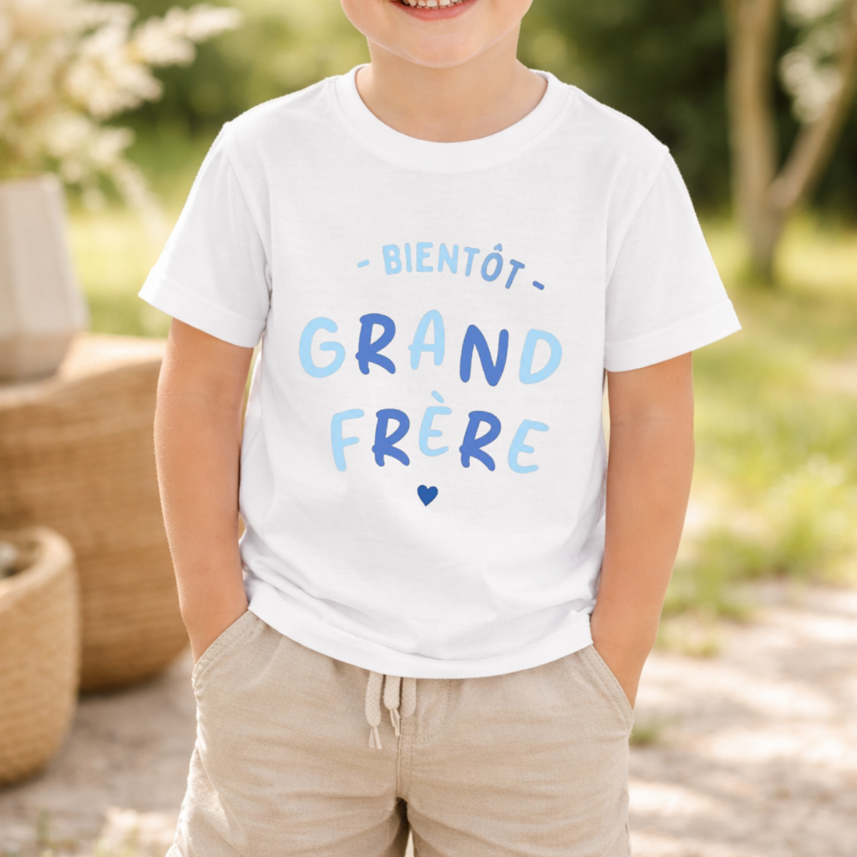 De la part du futur grand frère et de la future grande sœur