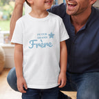T-shirt futur grand frère étoile bleue