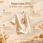 Sweat-shirt Maman personnalisé imprimé toile de jouy