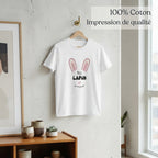 Tshirt annonce de grossesse "Lapin "